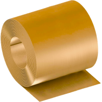 Фольга бронзовая 0,15x1500 мм (100 мкм) БрКМц3-1 ГОСТ 4748-2021