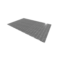 Лист нержавеющий рифленый ромб 6x1250x2500 мм 08Х17Т ГОСТ 8568-77