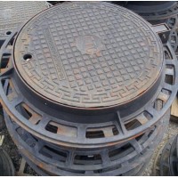 Люк чугунный ГТС легкий круглый Т 750x45 мм СЧ10 ГОСТ 8591-76