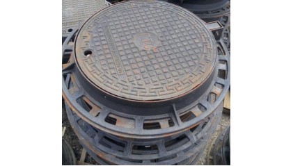 Люк чугунный ГТС легкий круглый Л 780x75 мм СЧ10 фото люк чугунный ГТС легкий круглый Л 780x75 мм СЧ10 купить в Кирове