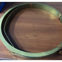 Полоса латунная 100x0,4 мм Л90 ГОСТ 2208-2007